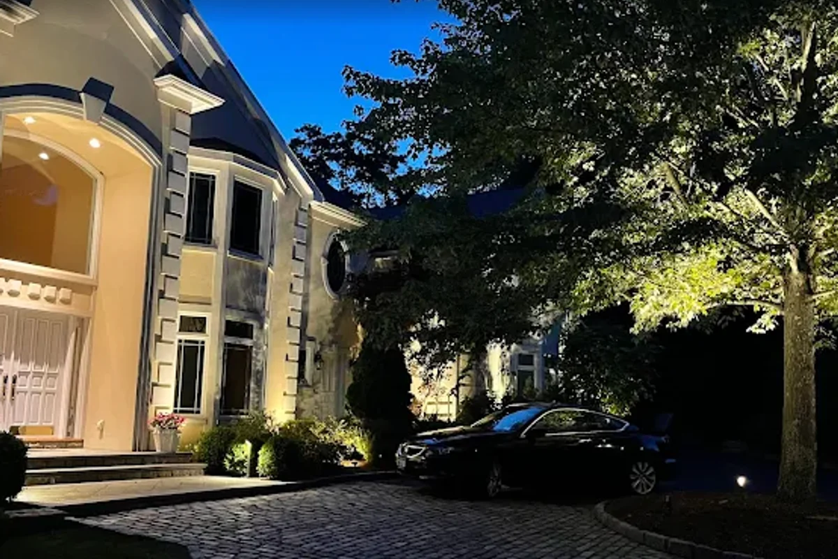 Property lighting install